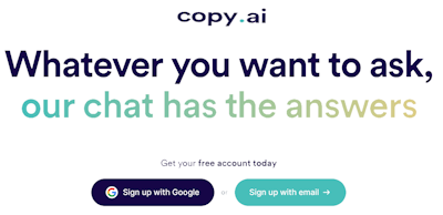 Copy.ai is an AI content generation top pick