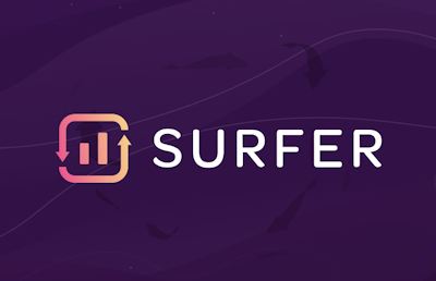 Surfer - logo for AI content Generator